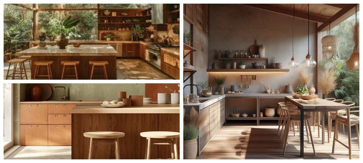 Dapur Cantik ala Alam: 5 Desain Minimalis dengan Warna Earth Tone