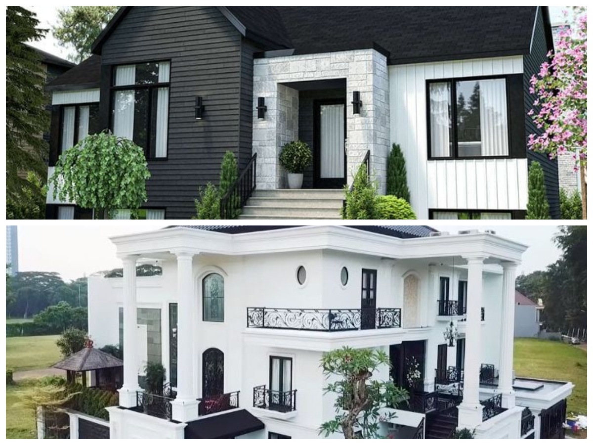 Inspirasi Rumah Monokrom Hitam Putih, Desain Minimalis Elegan yang Kian Digemari