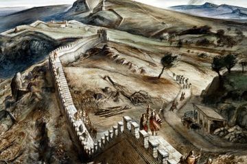 Sejarahnya Mirip Tembok Besar Riongkok, Begin Muasal Tembok Hadrian Peninggalan Romawi