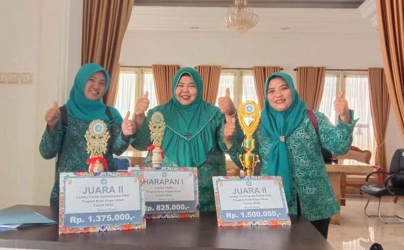 TP PPK Atung Bungsu Sabet 3 Piala Penghargaan Sekaligus