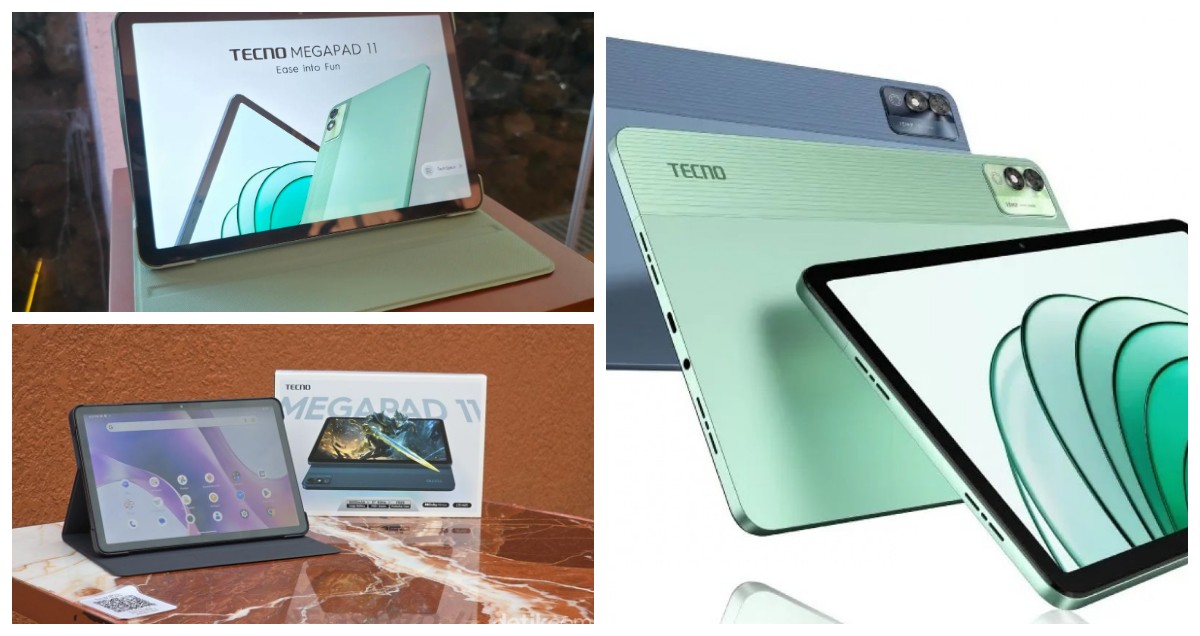 Tablet Megapad 11 Inci Techno Meluncur, Harga Murah dan Performa Layak Dipertimbangkan