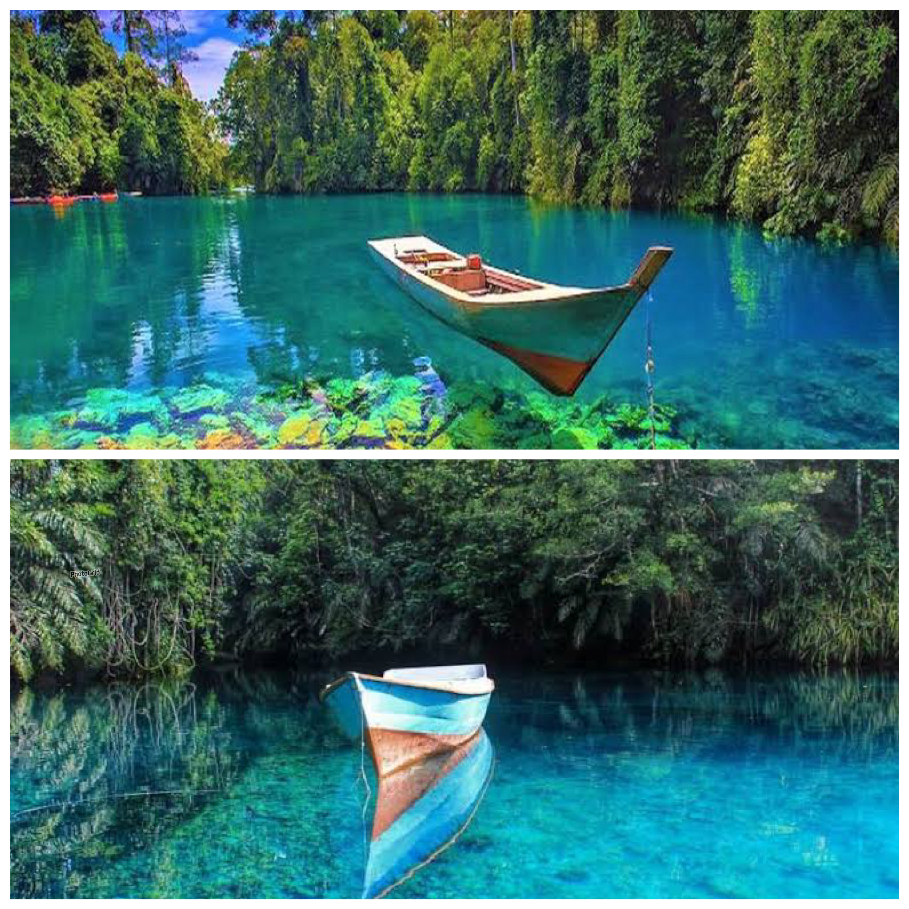 Sejarah Danau Labuan Cermin: Keindahan Dua Rasa di Kalimantan Timur!