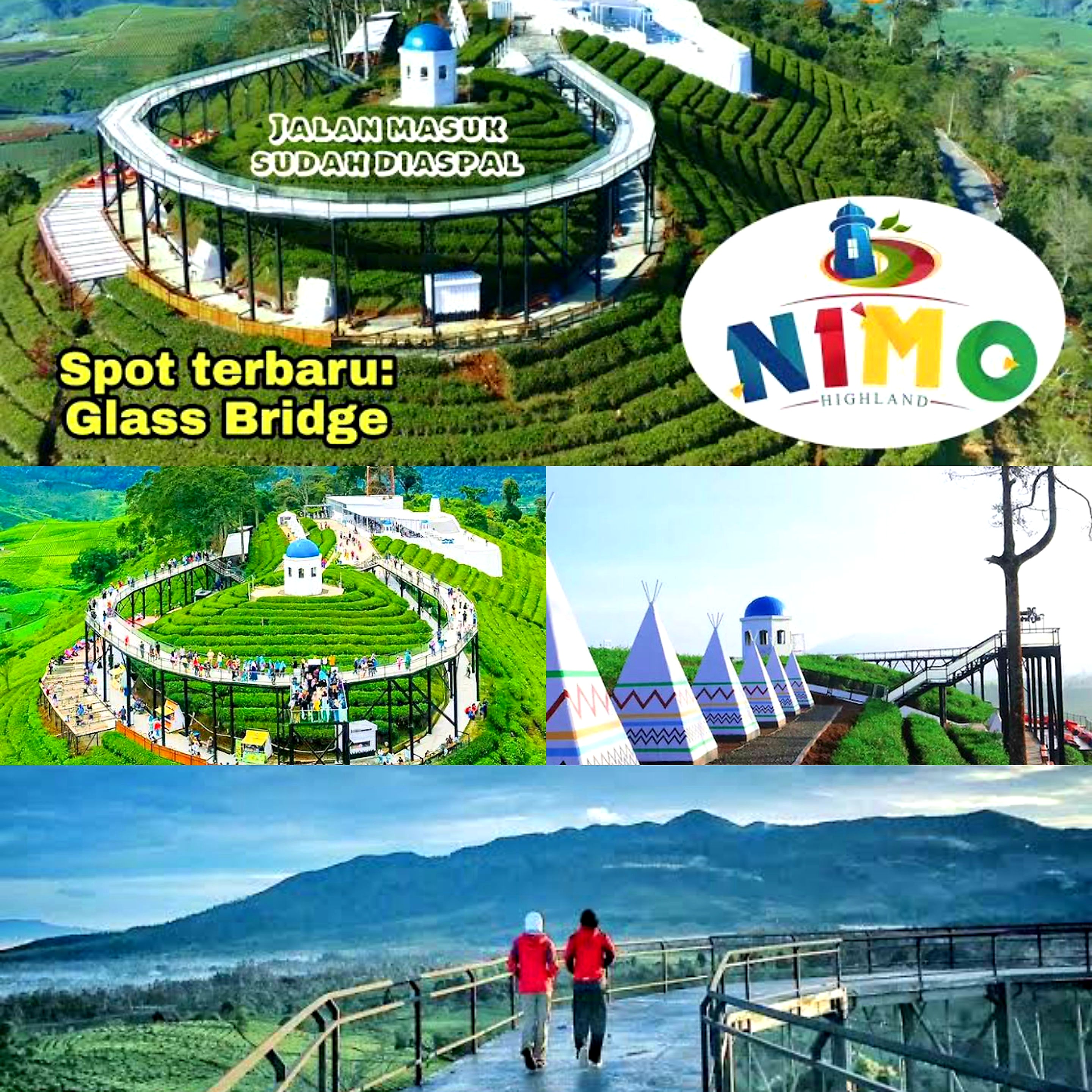 Wisata Unik dan Mengesankan Pengalengan! Inilah Keindahan Spektakuler dan Pesona Nimo Highland.