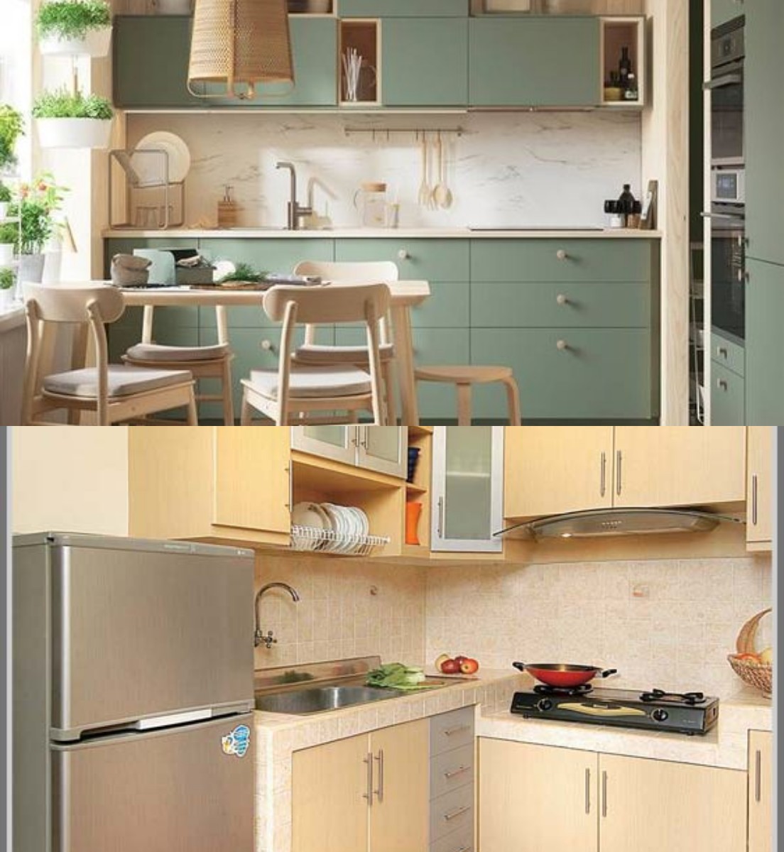 Dapur Warna Pastel Kembali Tren, Suasana Memasak Terasa Lebih Ceria dan Nyaman