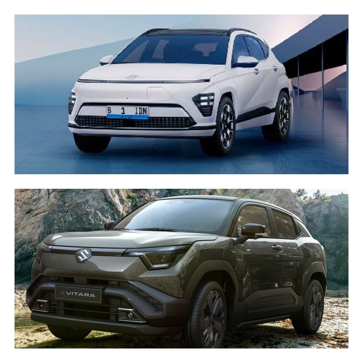 Suzuki e Vitara vs Hyundai Kona Electric, Pilih Mana SUV Listrik Terbaik?