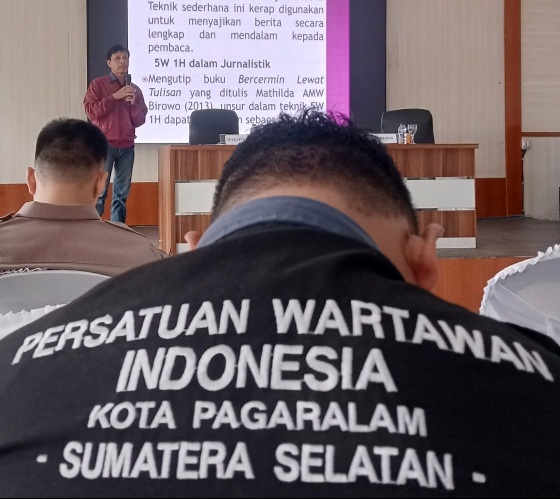 Dituntut Kuasi Perkembangan Teknologi Informasi  Polres Pagar Alam Gelar Pelatihan Kehumasan