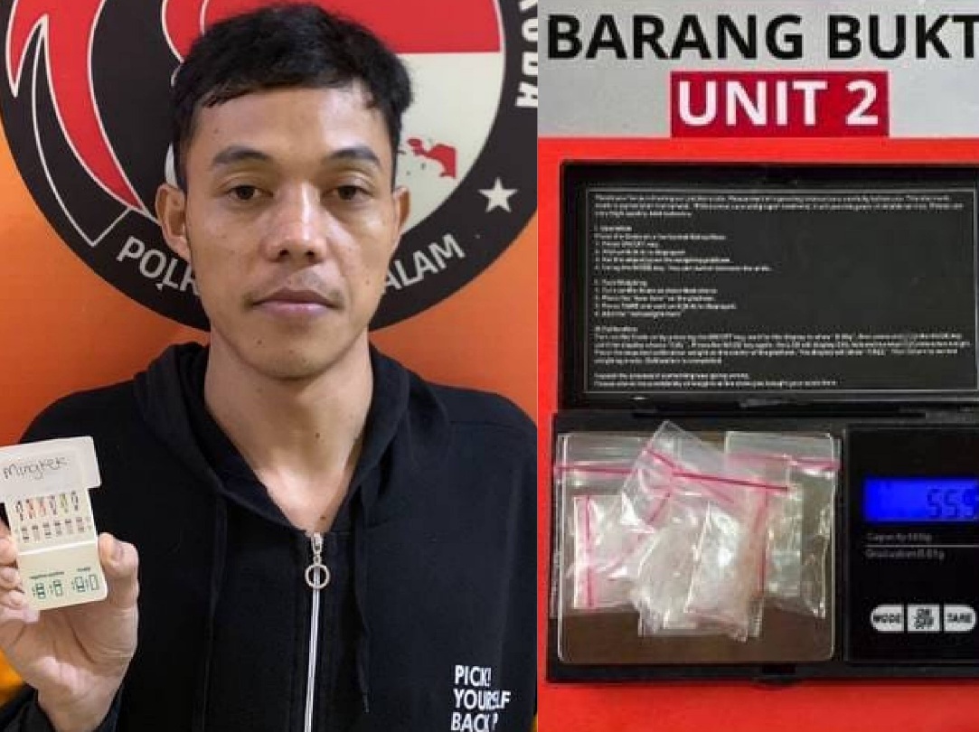 Bandar Sabu Diringkus Bersama Kurirnya