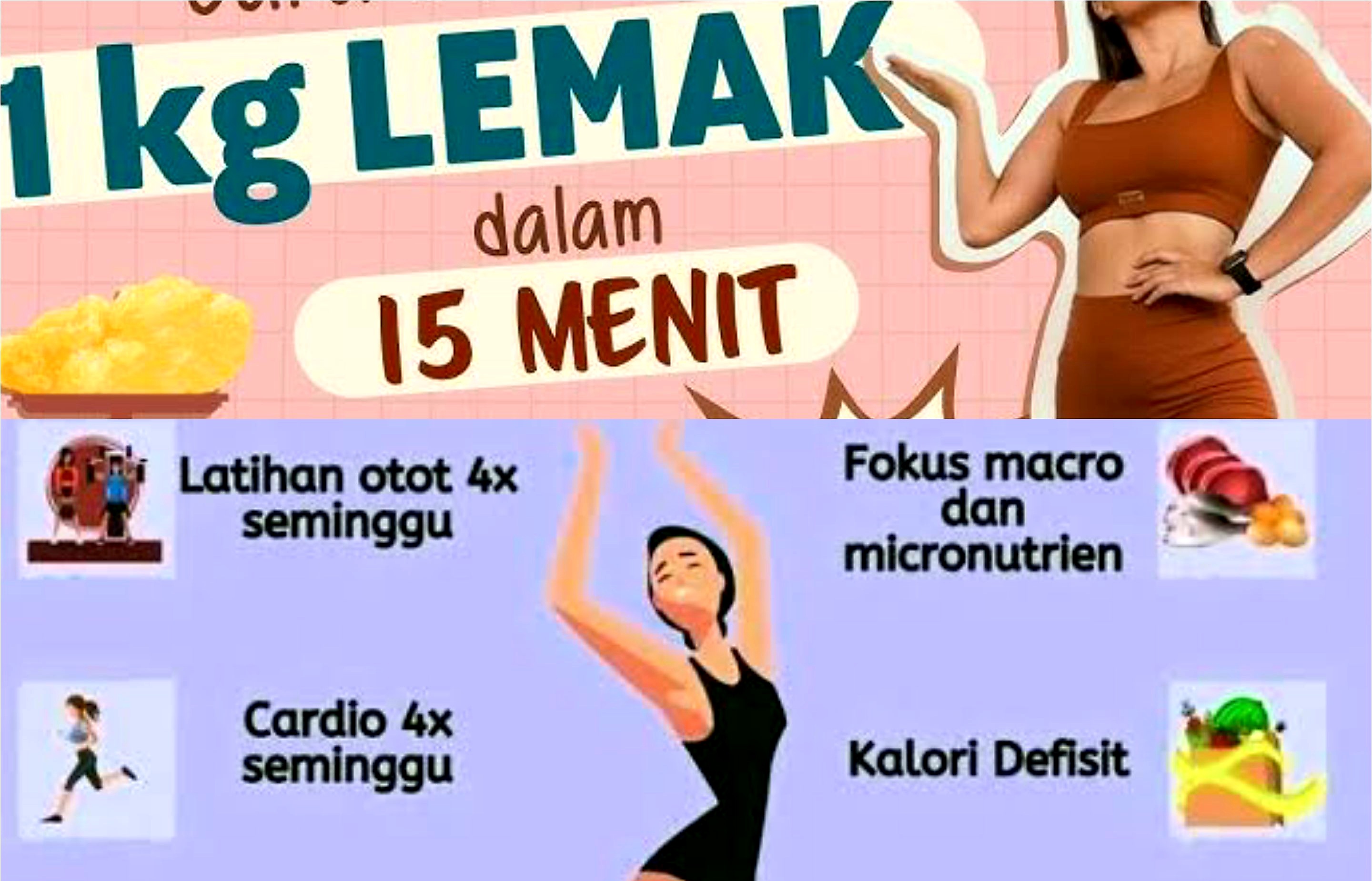 Konsisten Adalah Kunci! Terapkan Langkah Ini Badan Turun Dalam Seminggu