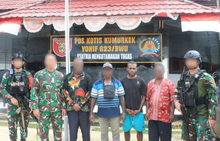 Penyerang Koramil Aifat Menyerahkan Diri, Pelaku DPO  Sempat  Bergabung OPM 