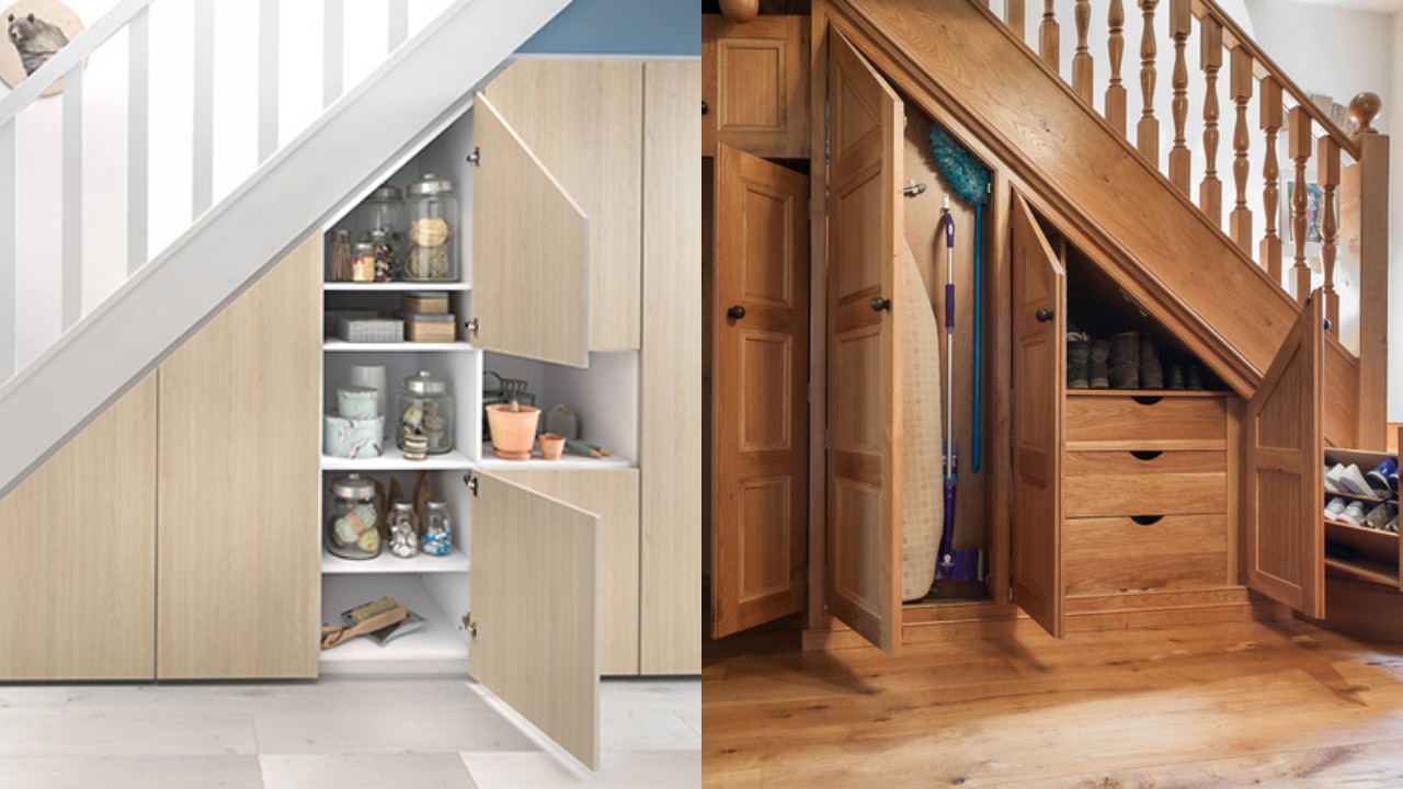 Desain Lemari Bawah Tangga Minimalis, Maksimalkan Ruang Tanpa Ribet!