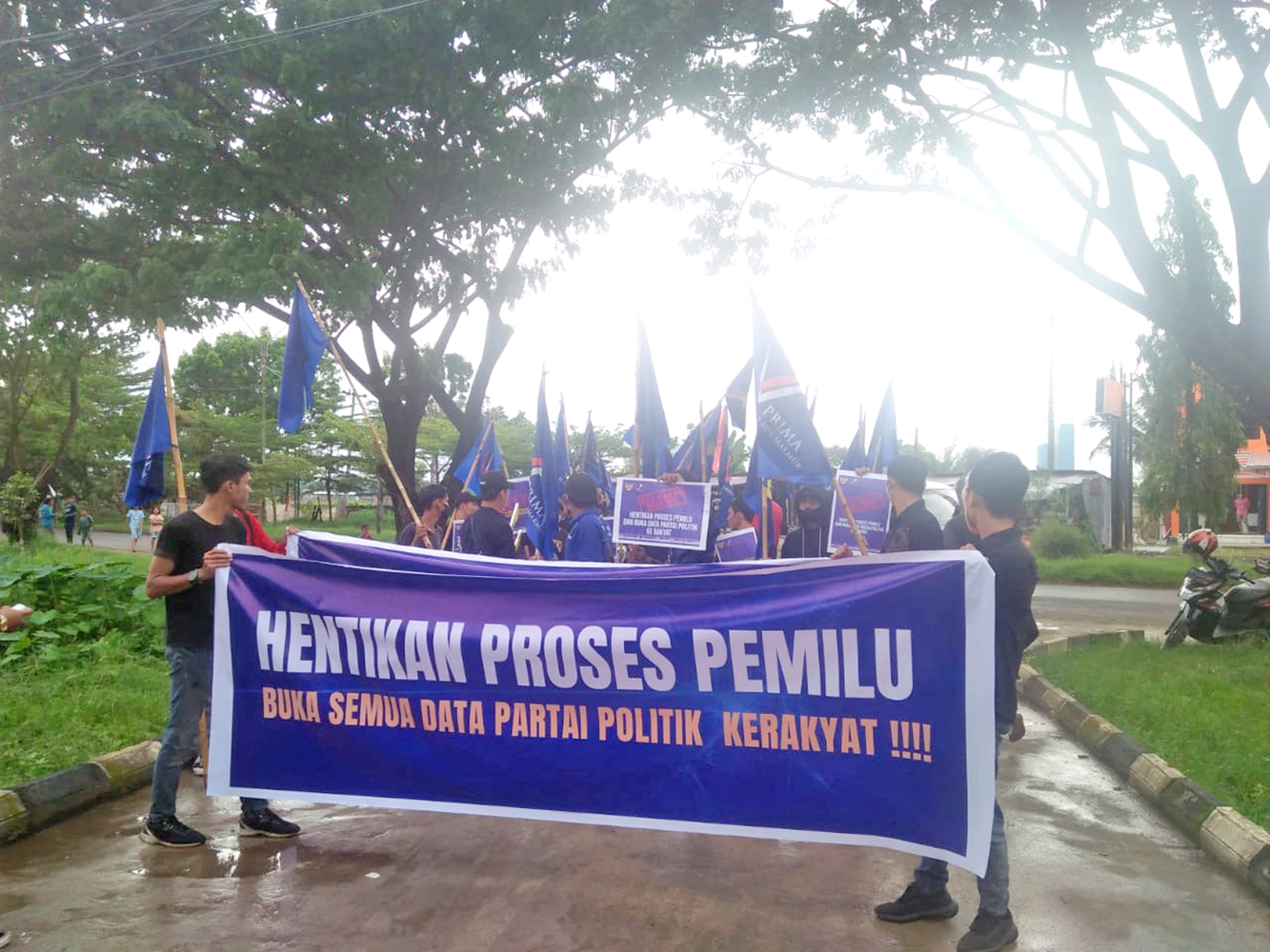DPW Partai PRIMA Sumsel Desak KPU Hentikan Proses Tahapan Pemilu