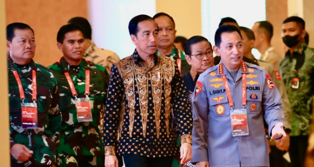 Presiden Ri Hadiri Rapim Tni Polri 2023