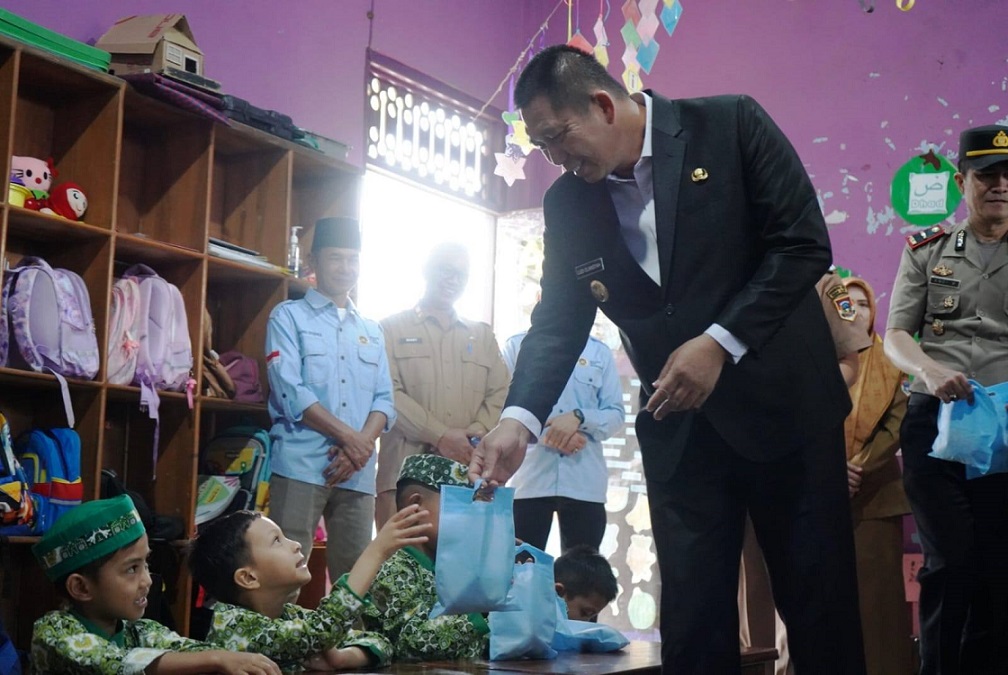 Wako Launching MBG di SD IT Lantabur, Melahirkan Generasi Sehat dan Berdaya Saing