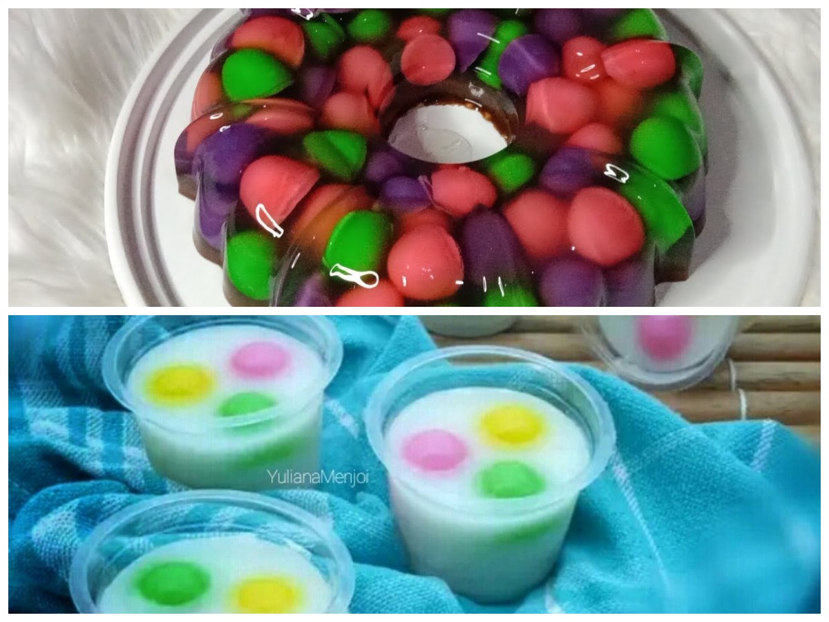 Kreasi Puding Bola 3 Rasa, Dessert Cantik untuk Momen Spesial