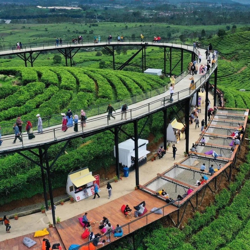 Seribu Pesona Alam Bandung, Lagi Hits Highland Nimo, Buruan Ajak Keluargamu Piknik 