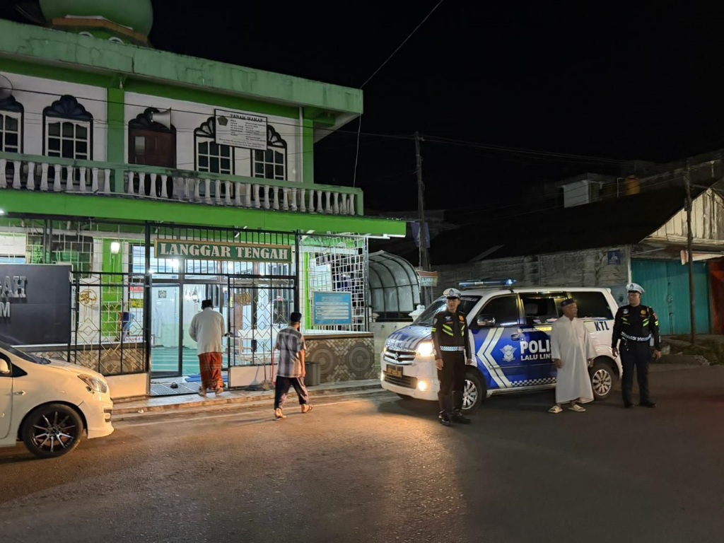 Patroli Ramadhan, Polres Pagar Alam Hadir Jaga Kamtibmas 