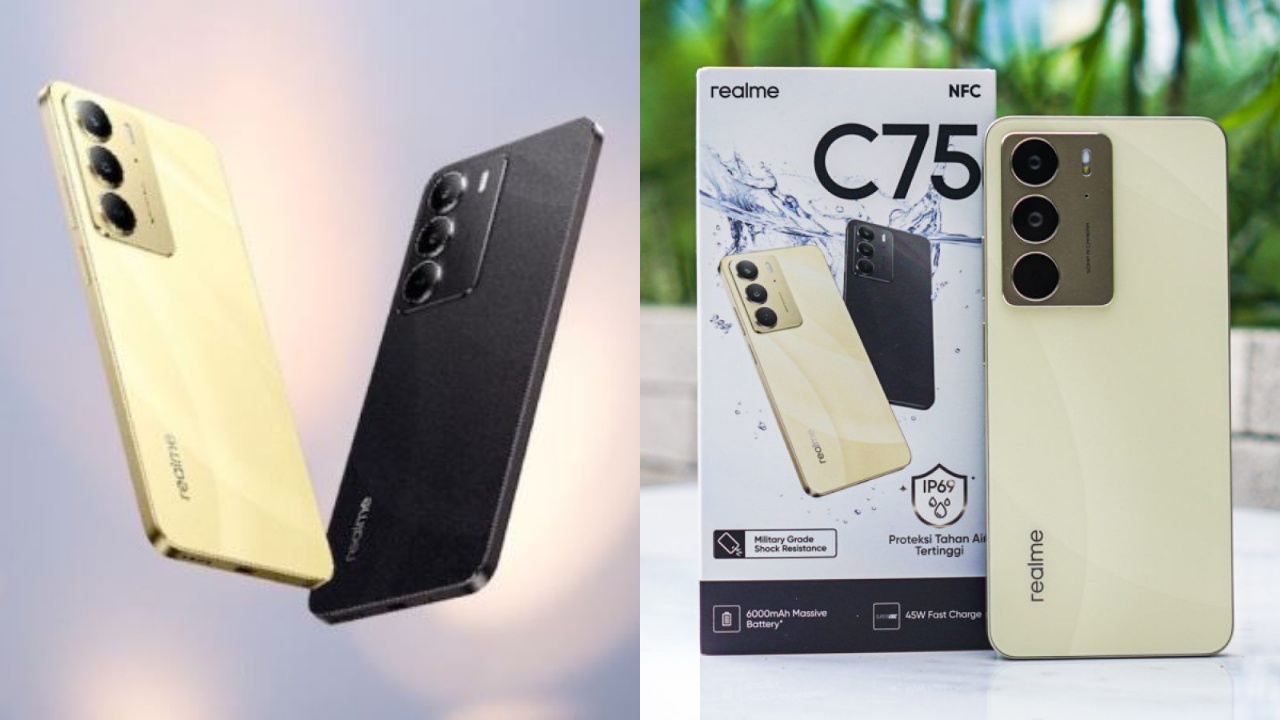 Seperti Apa Kinerja Realme C75 dengan Fitur Tahan Air dan Baterai 6000mAh? Cek Spesifikasinya Disini!