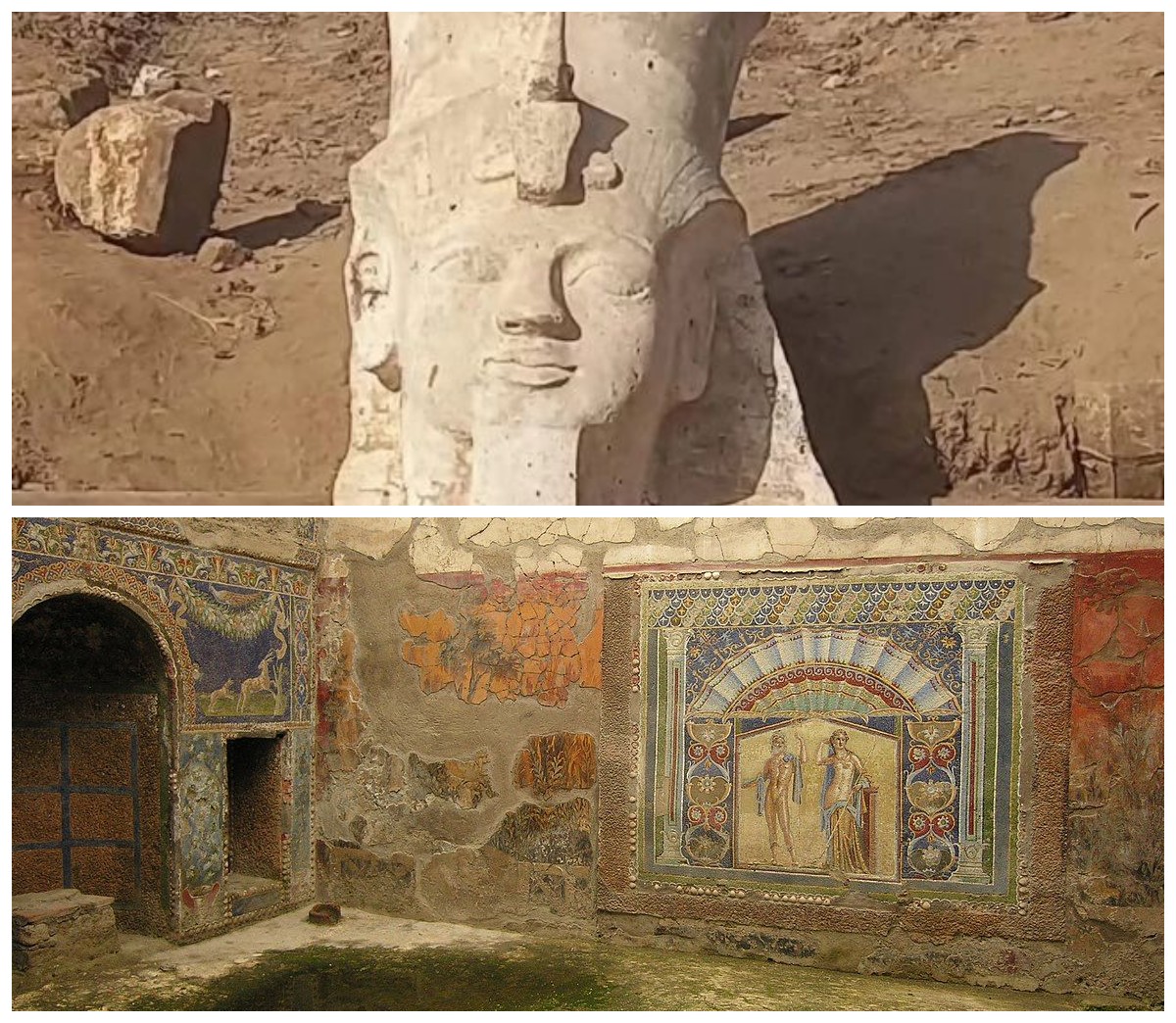 Arkeolog Berhasil Ungkap Temuan Patung Raksasa yang di Duga Patung Raja Ramses II 