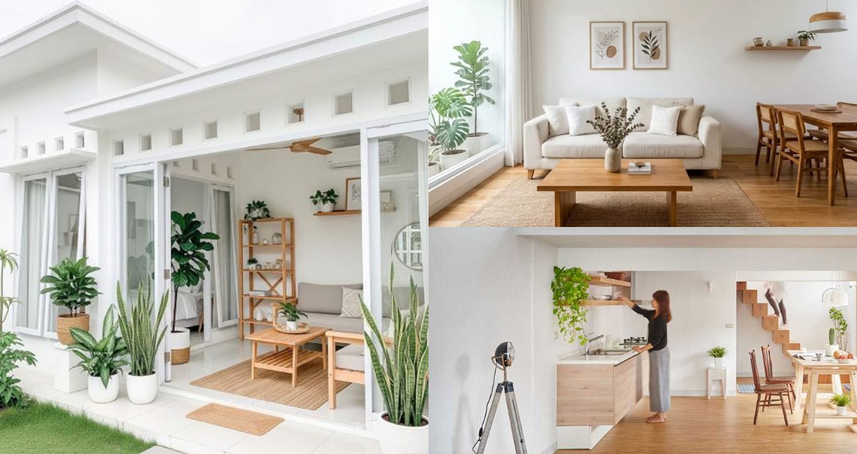 Desain Rumah Minimalis Putih-Kayu 2026: Rahasia Ruangan Luas, Terang, dan Atmosfer Japandi yang Kekinian!