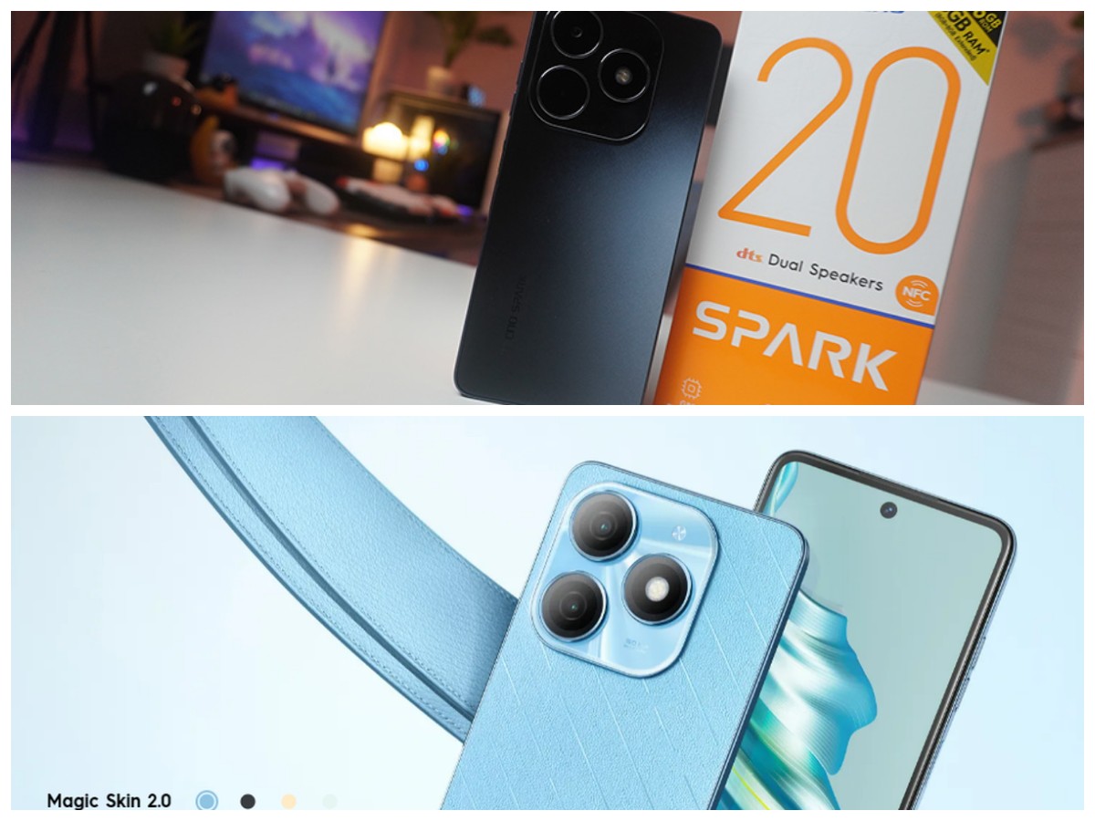 Tecno Spark 20: HP 1 Jutaan dengan Kamera 50MP & RAM 8GB, Performa yang Bikin Terpukau!