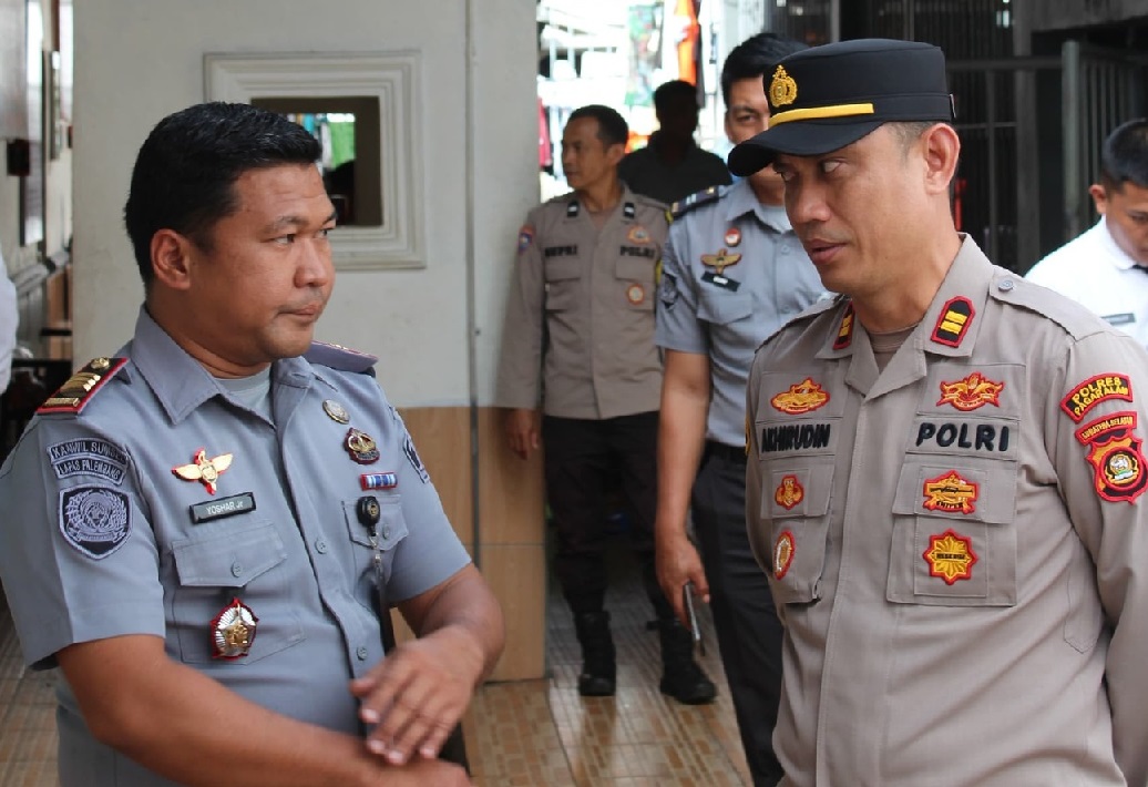 Terima Kunjungan Kapolsek Pagar Alam Utara, Bahas Isu Aktual di Lapas 