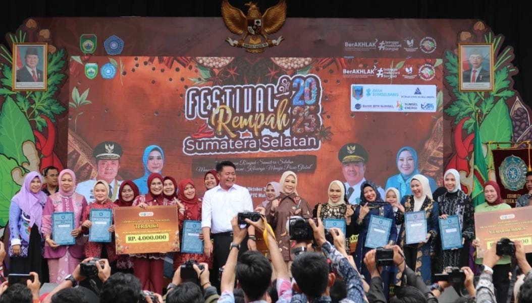 PKK Pagar Alam Raih Penghargaan Terbaik Ke-3