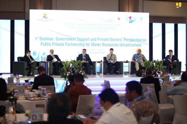 Kementerian PUPR Gelar Seminar Water and Innovative Finance Kembangkan Pembiayaan Bidang Air