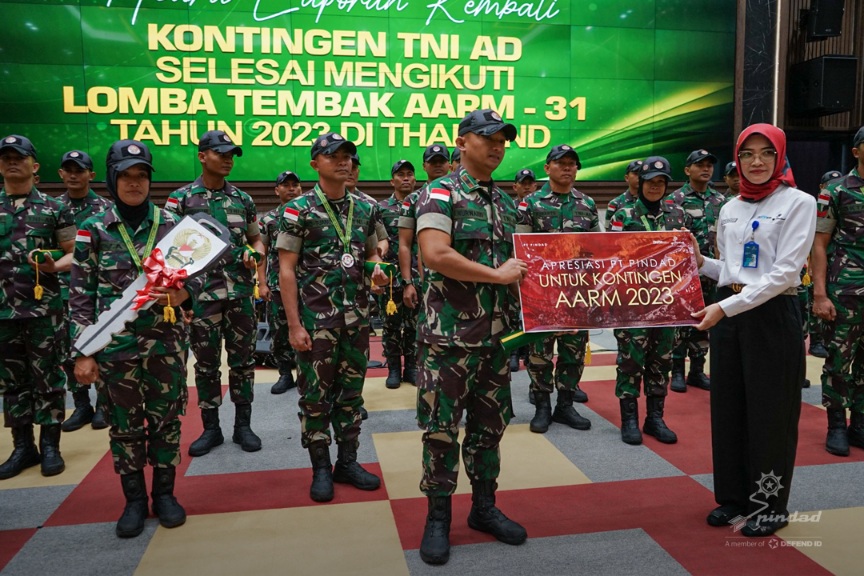 Bravo TNI AD, Gunakan Senjata dan Munisi Pindad Raih Juara Umum AARM Ke 31 di Thailand