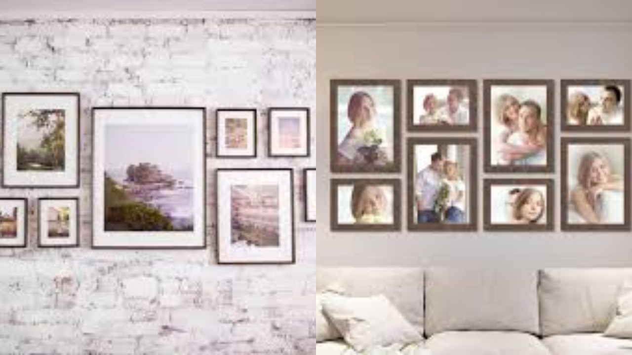 Cara Menata Bingkai Foto Aesthetic di Ruang Tamu agar Tidak Terlihat Penuh!