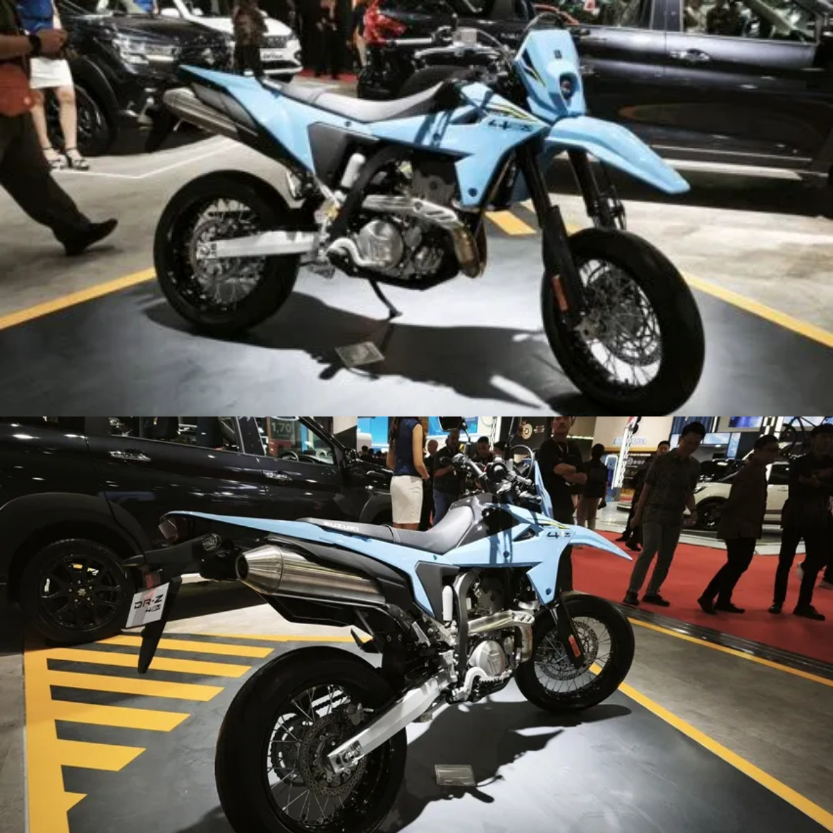Suzuki Pajang Supermoto DR‑Z4SM di IIMS 2026, Inilah Spesifikasi Lengkapnya!