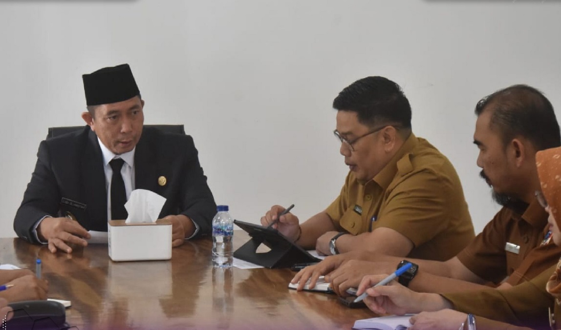 Wako Pimpin Rapat Persiapan Kunjungan Sekjen Kemenhan RI