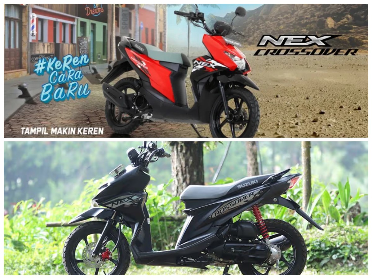 Makin Garang di Semua Medan, Suzuki NEX Crossover Jadi Pilihan Skutik Adventure Harian!