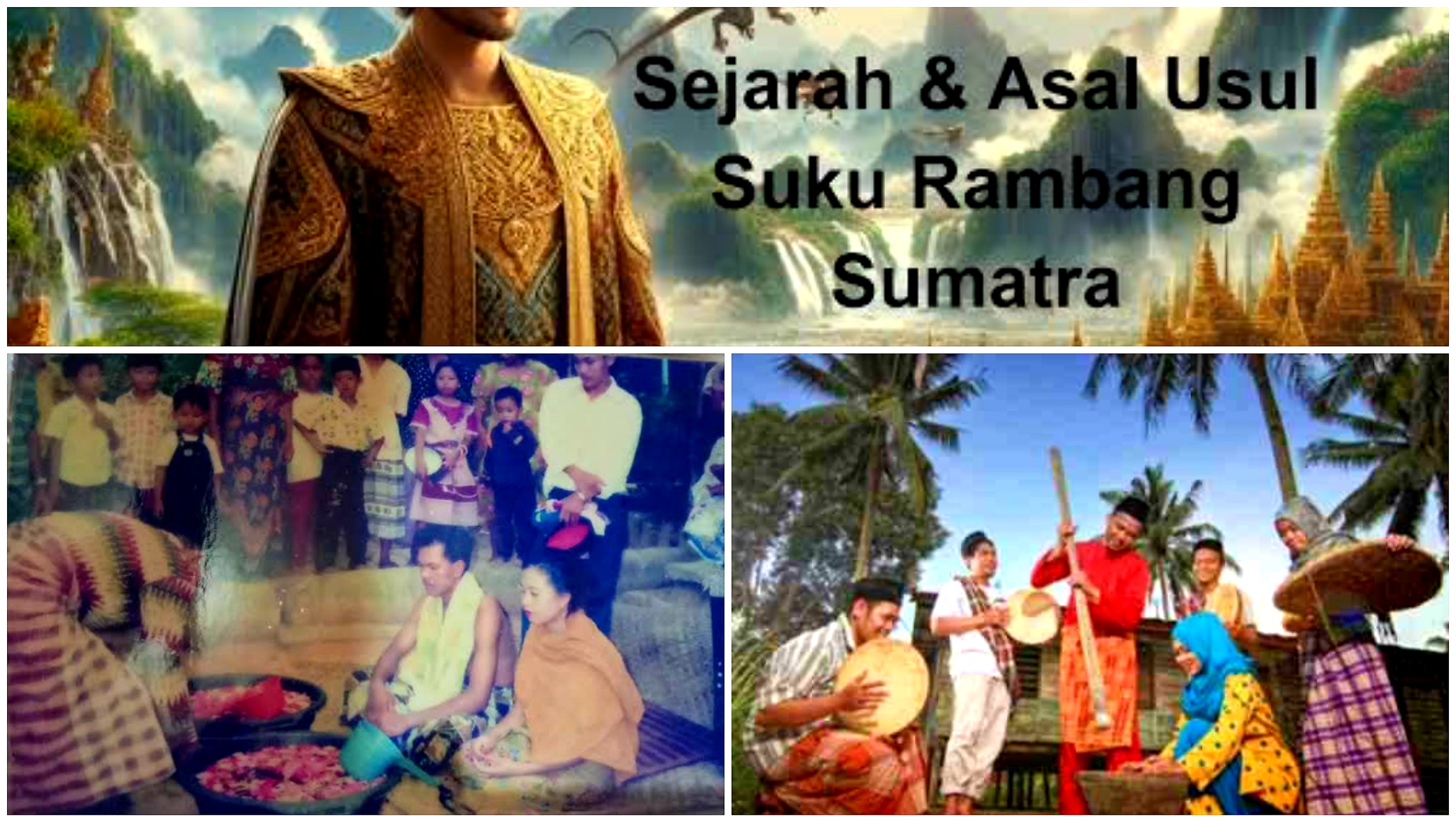 Mengenal Keunikkan Suku Melayu Rambang dengan Tradisinya