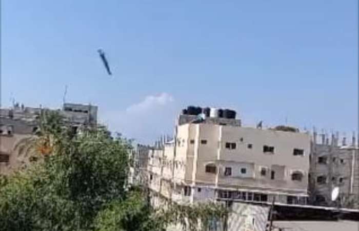 Israel Hancurkan Gedung Di Gaza Dengan Smart Bom Rafael SPICE-2000