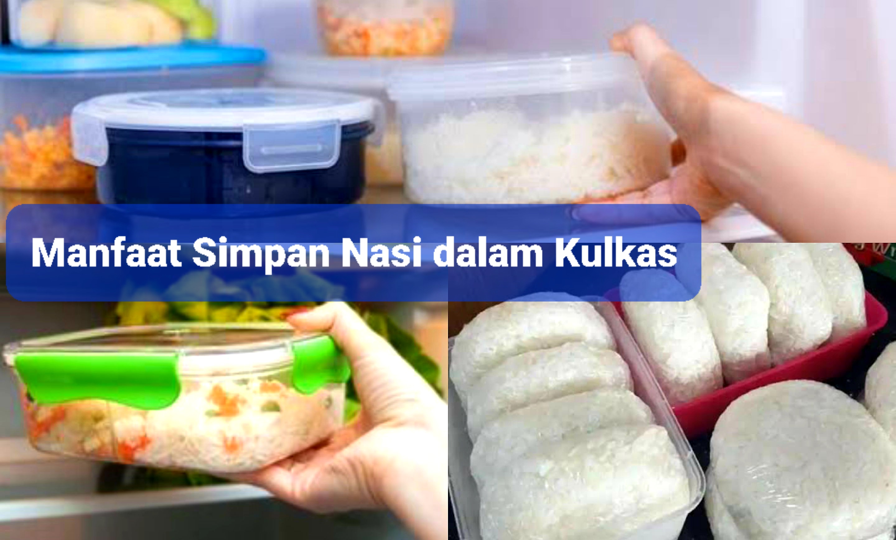 Ternyata 3 Manfaat Ini Didapat Karena Menyimpan Nasi Dalam Kulkas Lho. Apa Saja?