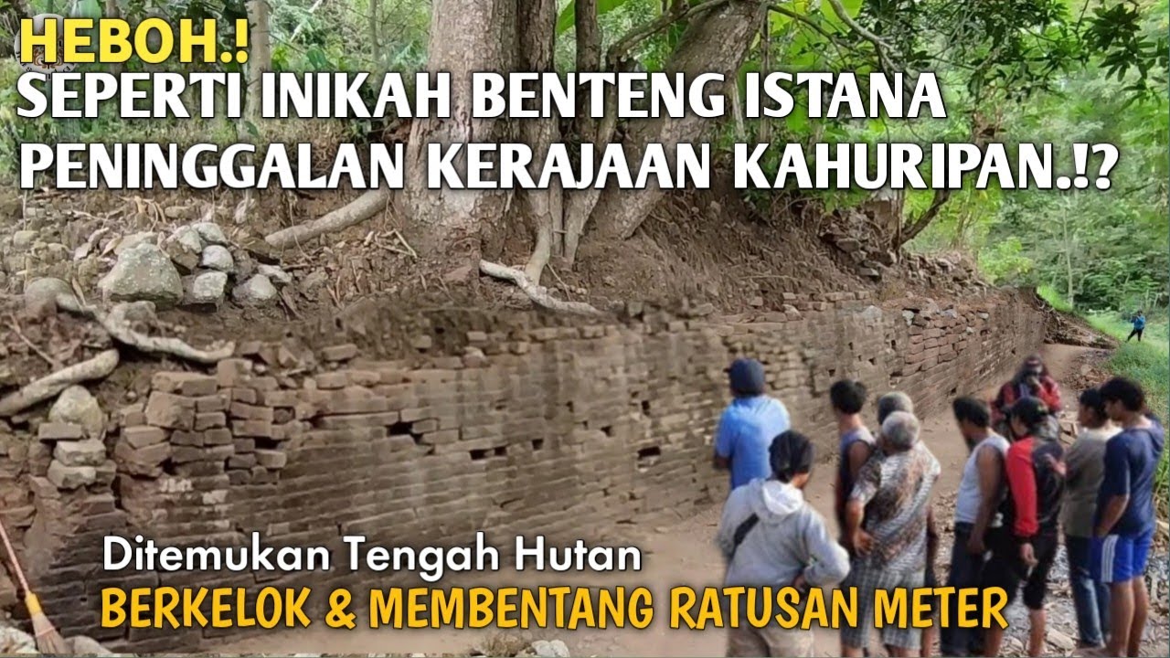 Heboh! Seperti Inilah Istana Kuno Kerajaan Kahuripan Yang Berusia 1000 Tahun, Warga Temukan Ini Dalam Hutan? 