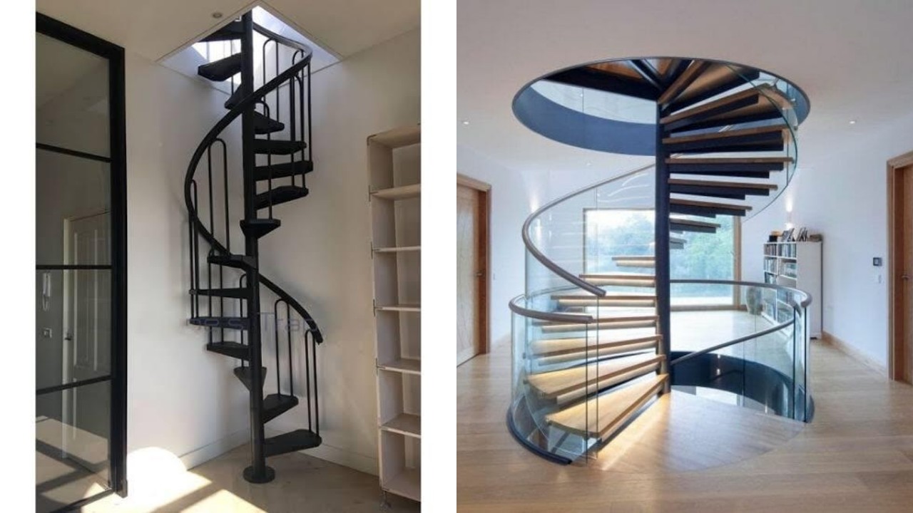 Hemat Ruang! Inspirasi Tangga Putar Minimalis untuk Rumah Kecil yang Estetik