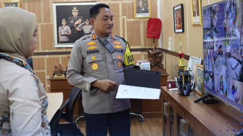 Tim Ombudsman Blusukan Riksa Sentra Pelayanan di Mapolres Pagar Alam, Hasilnya Seperti Ini