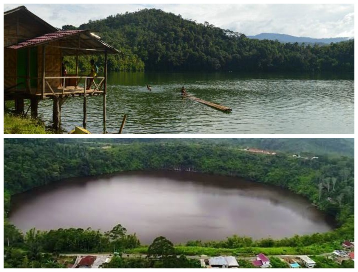 Danau Rakihan, Destinasi Wisata Mistis dengan Cerita Naga Emas yang Menawan