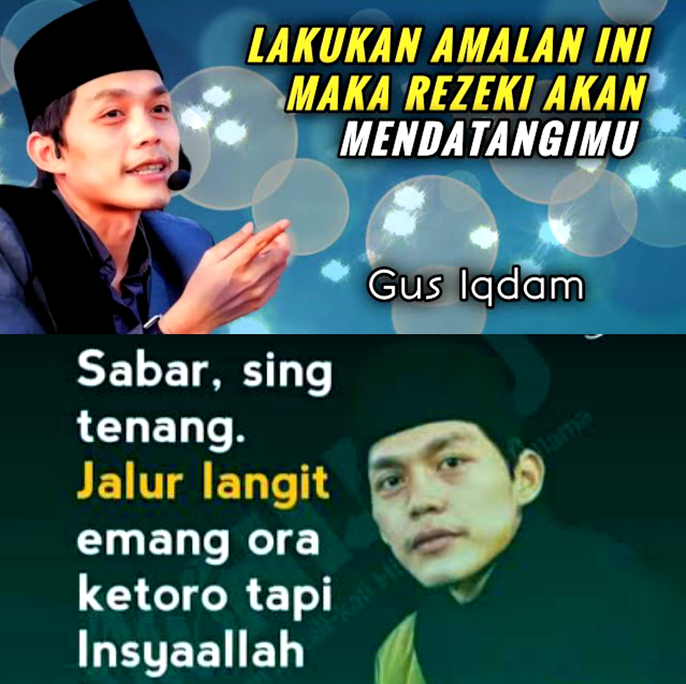 Berkah Lewat Jalur Langit! Gus Iqdam : Lakukan 3 Amalan Ini Rejekimu Mengalir Deras.