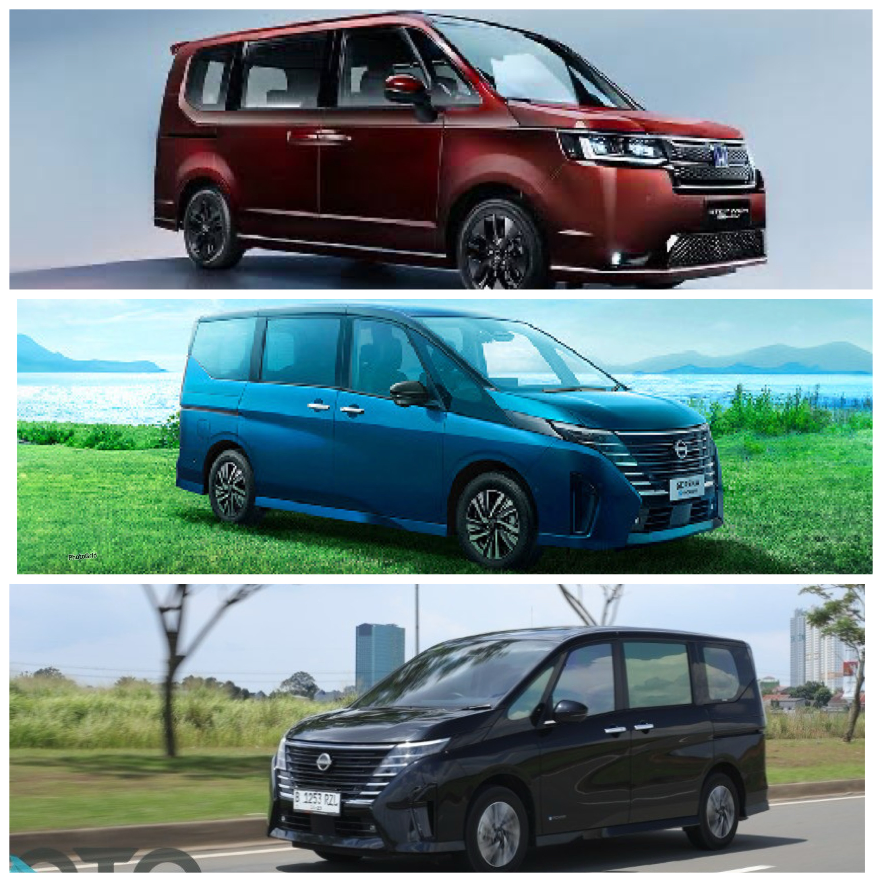 MPV Hybrid Paling Nyaman? Perbandingan Honda Step WGN dan Nissan Serena e-Power!