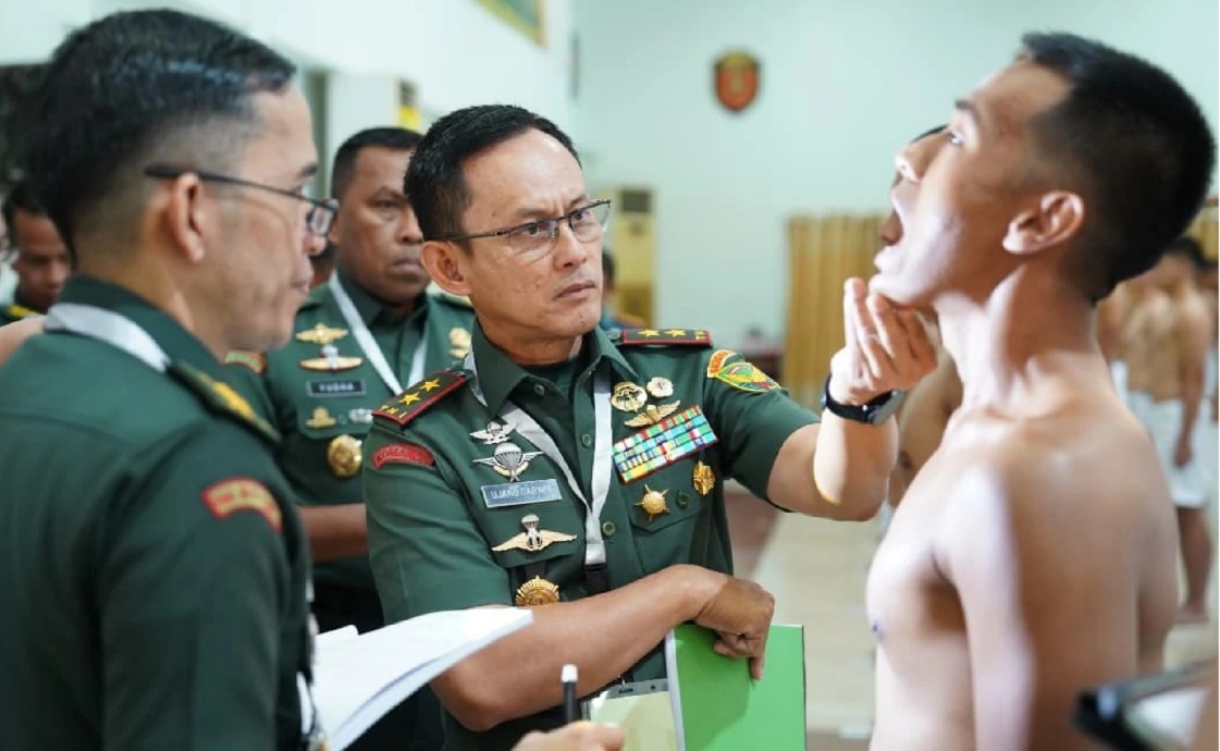 Pangdam II/Sriwijaya Pimpin Sidang Pantukhirda Catar Akademi TNI TA. 2025