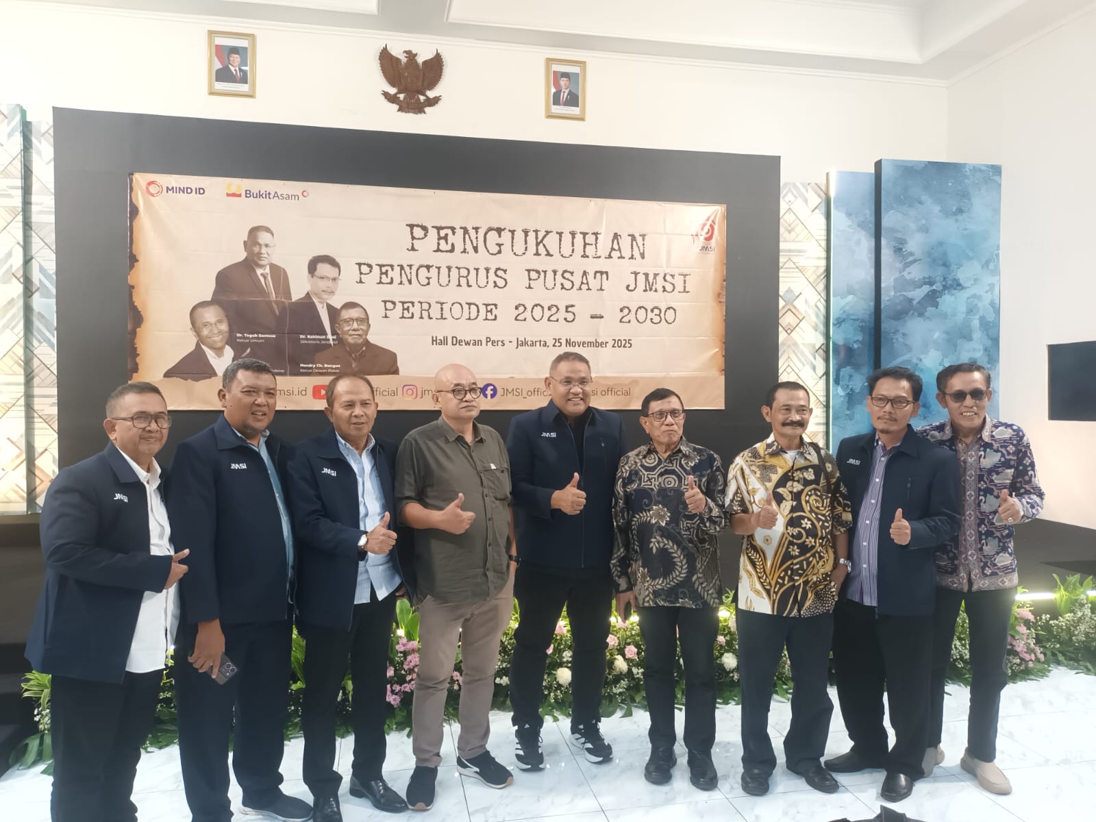 Dahlan Iskan Resmi Dikukuhkan sebagai Dewan Pembina JMSI 2025–2030, Dianggap Figur Inspiratif Dunia Media