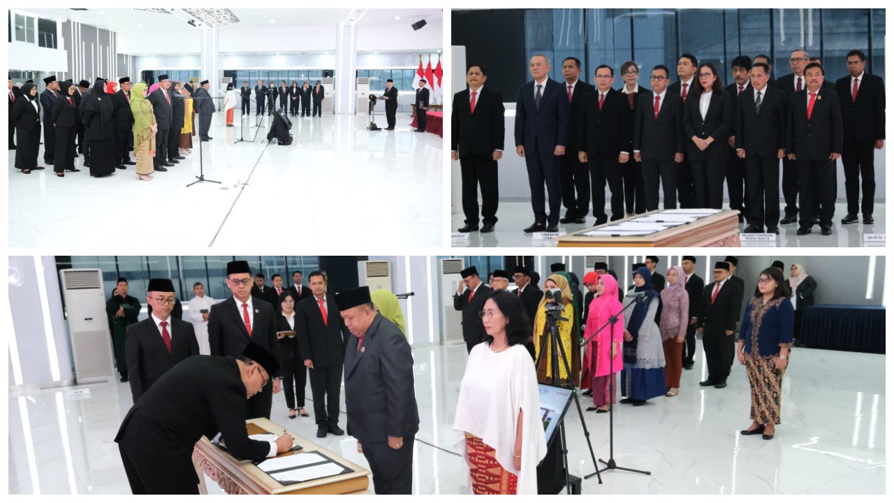 Wamen ATR/BPN Lantik 28 Pejabat, Dorong Adaptasi, Kolaborasi, dan Profesionalisme