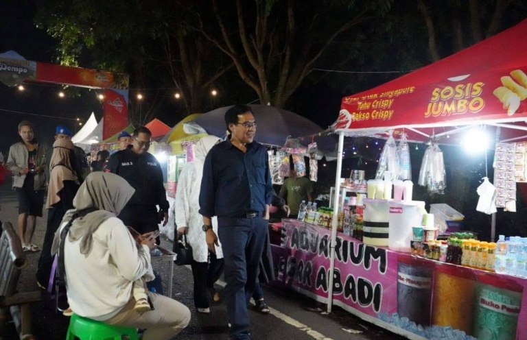 Pasar Kuliner Dempo Ikon Ekonomi Kreatif di Pagar Alam