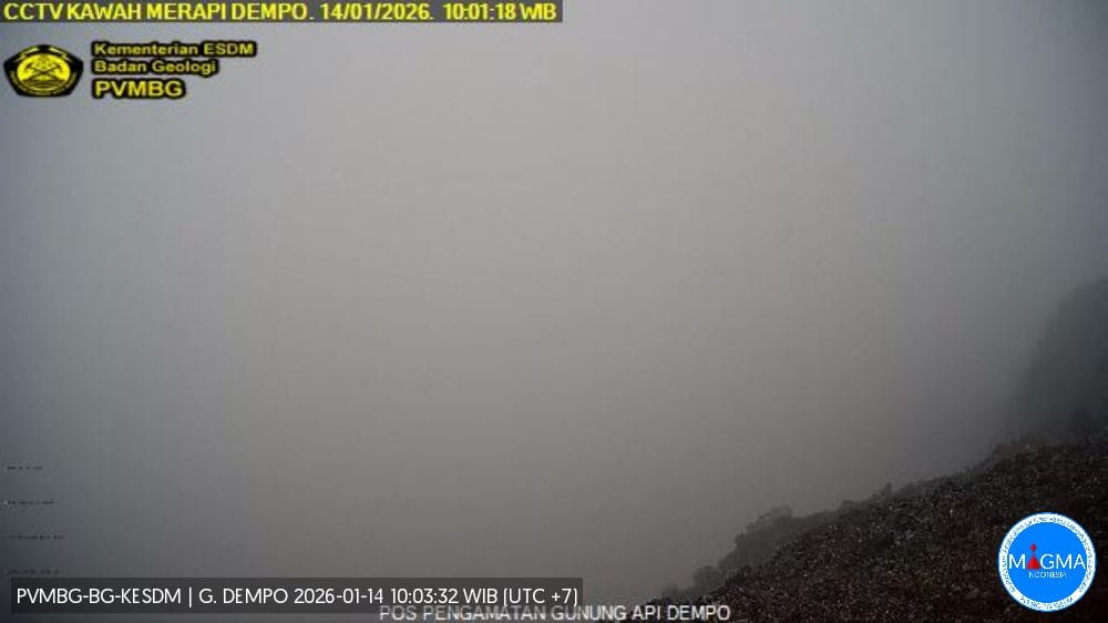 Waspada! Aktivitas Vulkanik Gunung Dempo Terdeteksi, Masyarakat Diminta Tetap Siaga