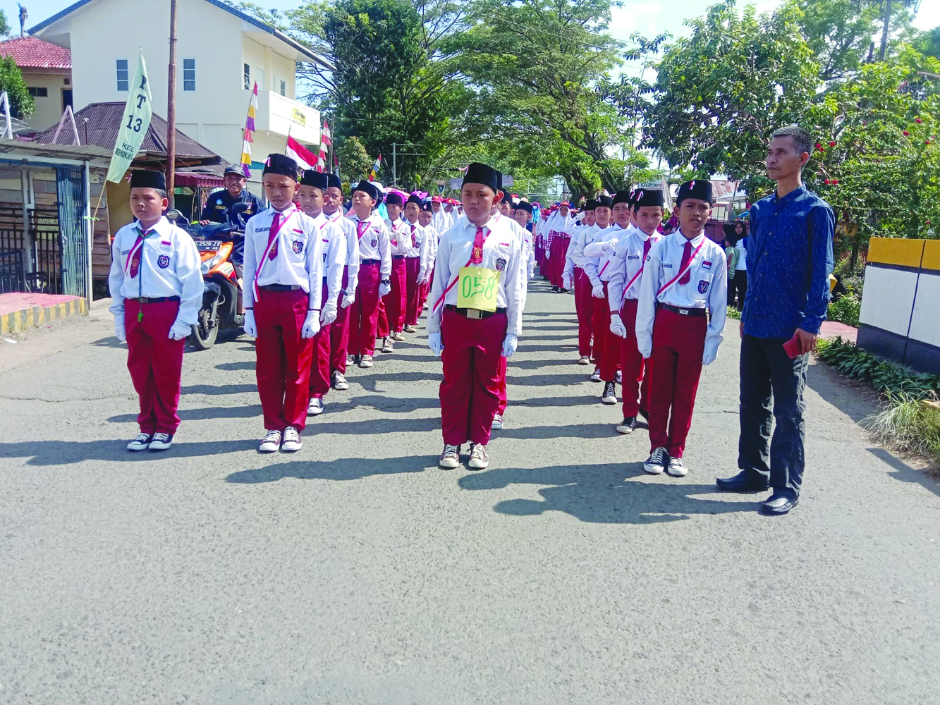 Kirim 4 Regu Siswa dan 1 Regu Dewan Guru 