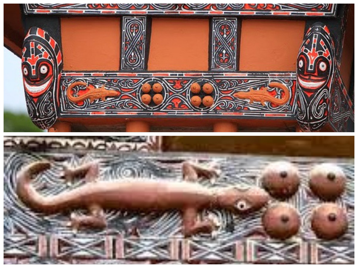 Filosofi Unik Rumah Bolon: Arti Simbol Cicak dan Empat Payudara dalam Budaya Batak