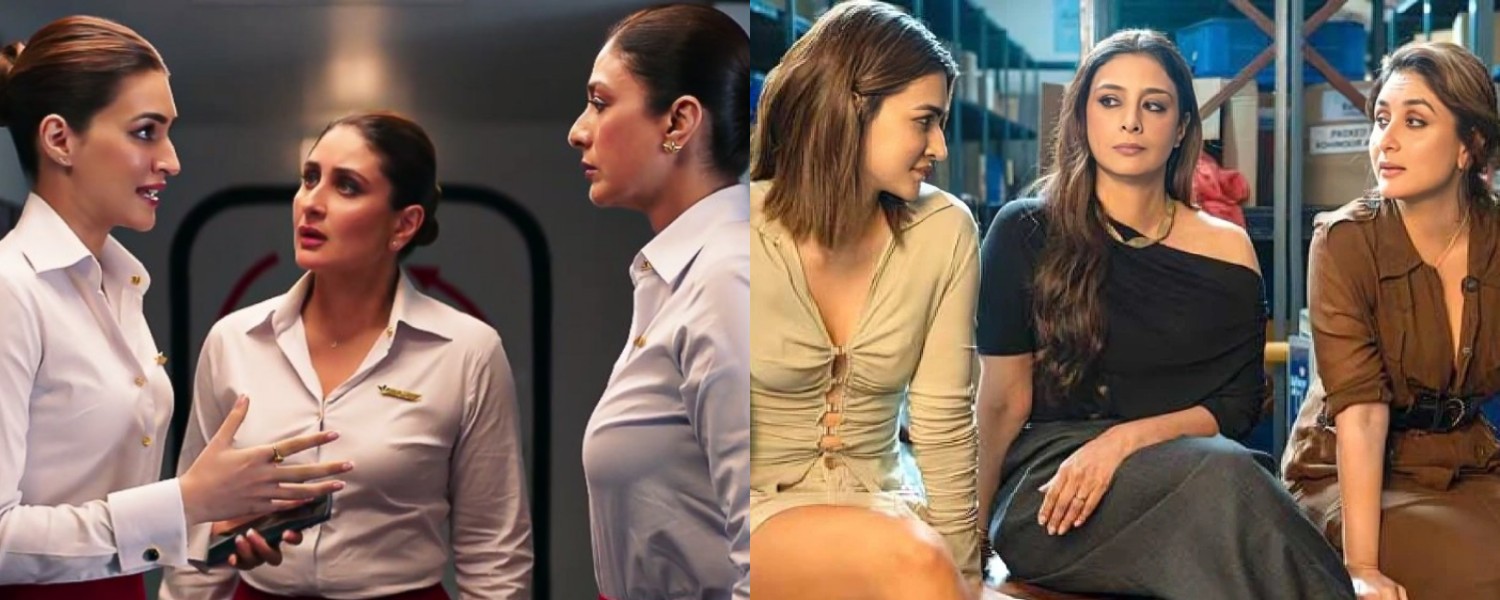 Sinopsis Film Crew, Kareena Kapoor dan Kristi Shanon Menyelundupkan Emas!