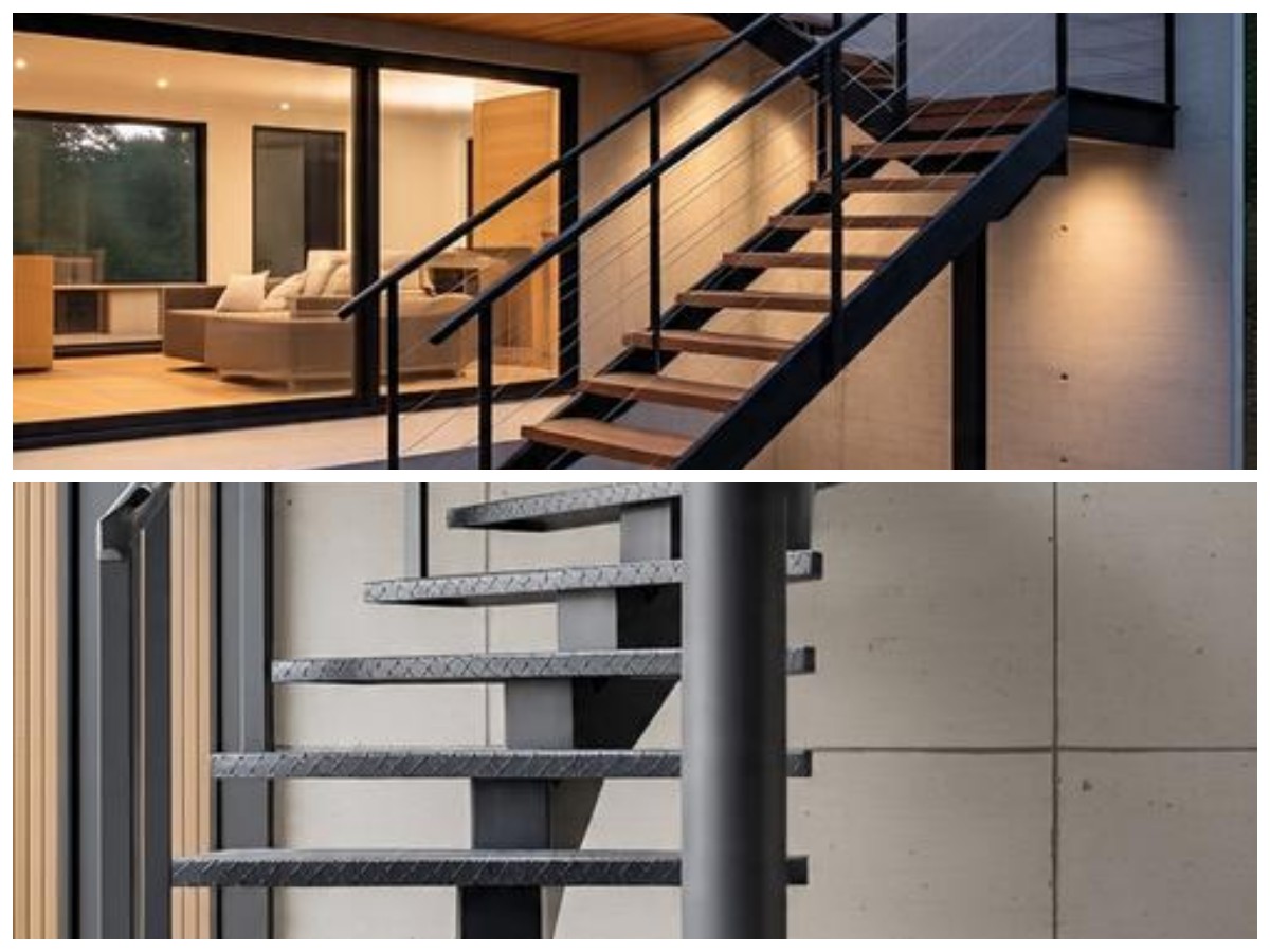 Desain Tangga Besi Minimalis Terbaru, Tampil Stylish Tanpa Boros Biaya